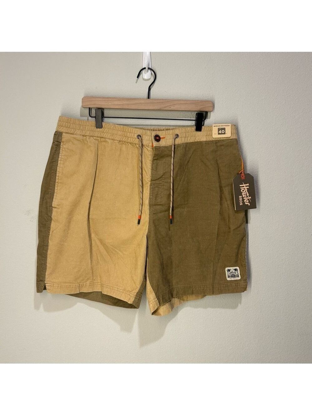 Howler Brothers Pressure Drop Cord Shorts 40 – Lark/Deep Khaki – NWT